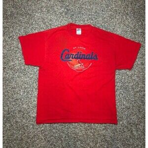 Vintage 2001 St. Louis Cardinals Baseball Graphic Tee Size Large